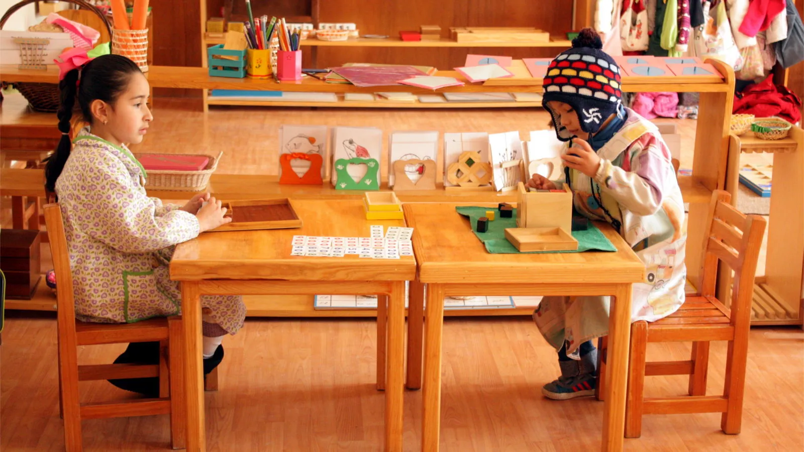 Niños de escuela Montessori Toluca